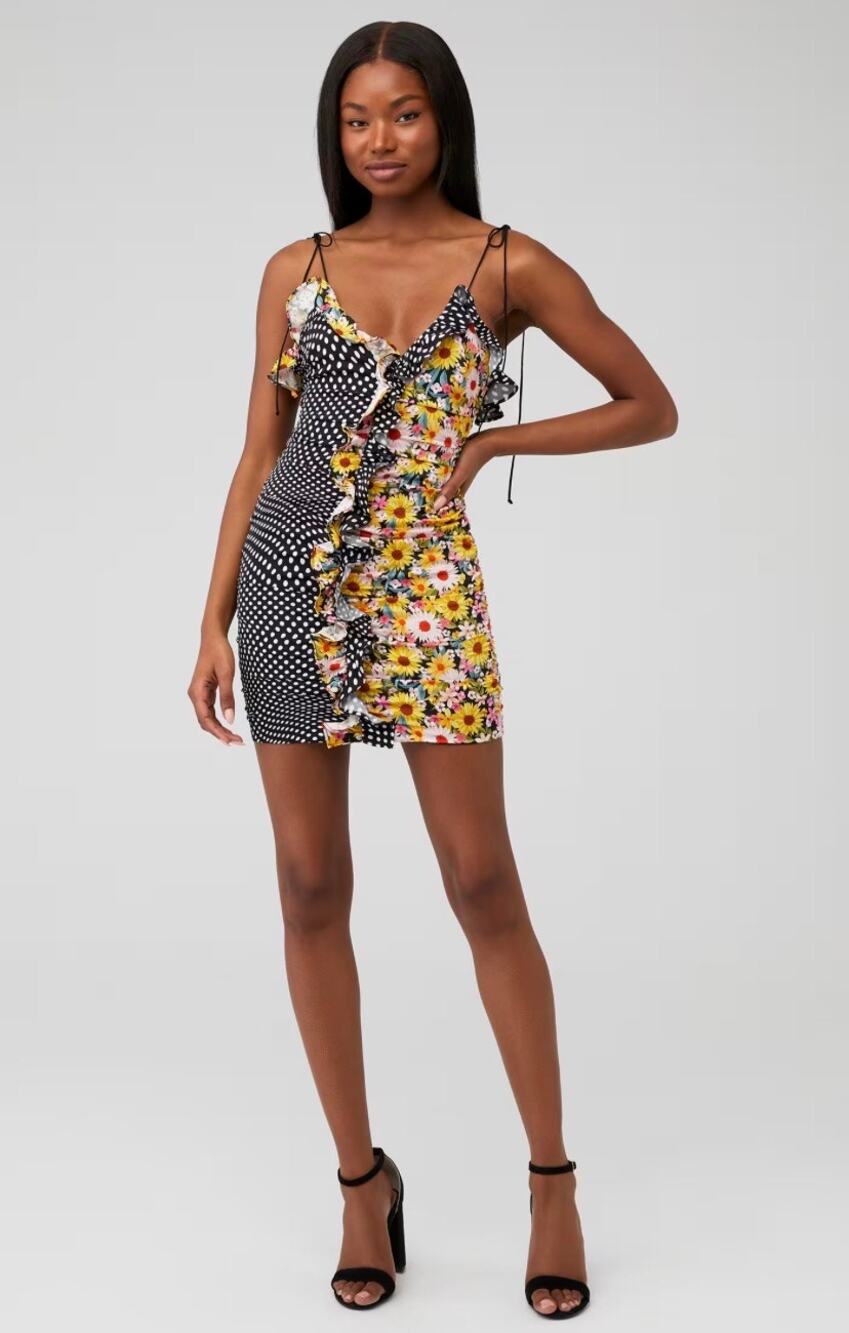 FOR LOVE & LEMONS
Mochi Shirred Mini Dress S $268